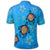 Hawaii Plumeria Turtle In The Ocean Polo Shirt John Style - Polynesian Pride