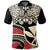 Hawaii Polo Shirt Polynesian Pattern Vintage Style Black Color Unisex Black - Polynesian Pride