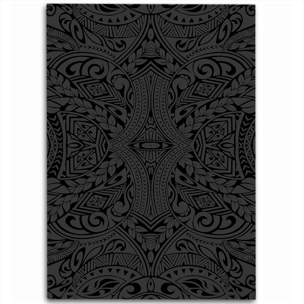 Hawaii Polynesian Culture Gray Area Rug - AH Luxurious - Polynesian Pride