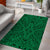 Hawaii Polynesian Culture Green Area Rug - AH - Polynesian Pride