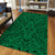 Hawaii Polynesian Culture Green Area Rug - AH - Polynesian Pride