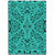 Hawaii Polynesian Culture Turquoise Area Rug - AH Luxurious - Polynesian Pride