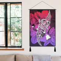 Hawaii Polynesian Hibiscus Sweat Hanging Poster - AH - Polynesian Pride