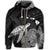 Hawaii Polynesian Hibiscus Turtle Map Zip Hoodie - Polynesian Pride
