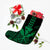 Hawaii Polynesian Kanaka Kakau Christmas Stocking - Alan Style Green - AH - Polynesian Pride