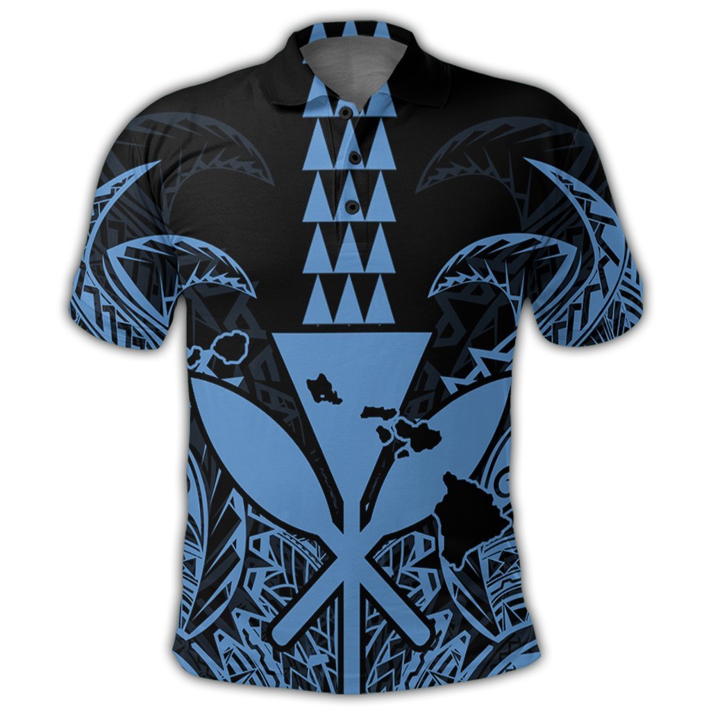 Hawaii Polynesian Kanaka Kakau Polo Shirt Alan Style Pastel - Polynesian Pride