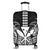 Hawaii Polynesian Kanaka Kakau Luggage Covers - Alan Style White - AH Black - Polynesian Pride