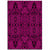 Hawaii Polynesian Lauhala Mix Pink Area Rug - AH Luxurious - Polynesian Pride