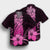 Hawaii Polynesian Pineapple Hibiscus Hawaiian Shirt - Pink - AH - Polynesian Pride