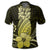 Hawaii Polynesian Pineapple Hibiscus Polo Shirt Yellow - Polynesian Pride