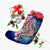 Hawaii Polynesian Pink Hibiscus Seahorse Christmas Stocking - AH - Polynesian Pride