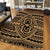 Hawaii Polynesian Seamless Gold Area Rug - AH - Polynesian Pride