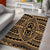 Hawaii Polynesian Seamless Gold Area Rug - AH - Polynesian Pride