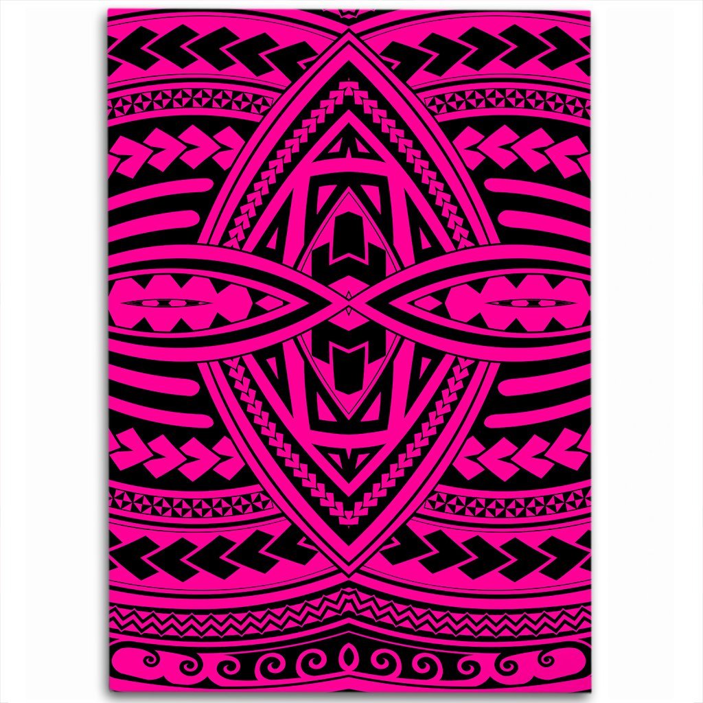 Hawaii Polynesian Seamless Pink Area Rug - AH Luxurious - Polynesian Pride