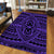 Hawaii Polynesian Seamless Violet Area Rug - AH - Polynesian Pride