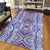 Hawaii Polynesian Symmetry Gardient Violet Area Rug - AH - Polynesian Pride