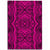 Hawaii Polynesian Symmetry Pink Area Rug - AH Luxurious - Polynesian Pride