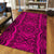 Hawaii Polynesian Symmetry Pink Area Rug - AH - Polynesian Pride