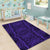 Hawaii Polynesian Symmetry Violet Area Rug - AH - Polynesian Pride