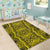 Hawaii Polynesian Symmetry Yellow Area Rug - AH - Polynesian Pride