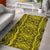 Hawaii Polynesian Symmetry Yellow Area Rug - AH - Polynesian Pride