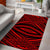 Hawaii Polynesian Tatau Red Area Rug - AH - Polynesian Pride