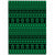 Hawaii Polynesian Tattoo tribal Green Area Rug - AH Luxurious - Polynesian Pride