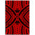 Hawaii Polynesian Tradition Red Area Rug - AH Luxurious - Polynesian Pride