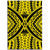 Hawaii Polynesian Tradition Yellow Area Rug - AH Luxurious - Polynesian Pride