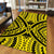 Hawaii Polynesian Tradition Yellow Area Rug - AH - Polynesian Pride