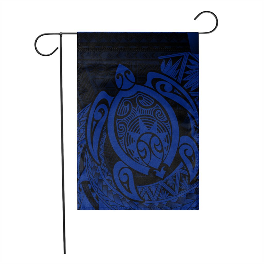 Hawaii Polynesian Turtle Flag - Blue - AH - Polynesian Pride