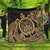 Hawaii Polynesian Turtle Premium Quilts - Gold - AH Black - Polynesian Pride