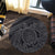 Hawaii Polynesian Turtle Round Carpet - Gray - AH - Polynesian Pride