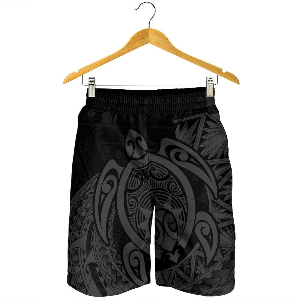 Hawaii Polynesian Turtle Men's Shorts - Gray - AH - Polynesian Pride