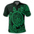 Hawaii Polynesian Turtle Polo Shirt Green - Polynesian Pride