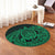 Hawaii Polynesian Turtle Round Carpet - Green - AH - Polynesian Pride