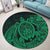 Hawaii Polynesian Turtle Round Carpet - Green - AH - Polynesian Pride