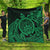 Hawaii Polynesian Turtle Premium Quilts - Green - AH Black - Polynesian Pride