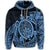 Hawaii Polynesian Turtle Zip Hoodie Pastel - Polynesian Pride
