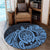 Hawaii Polynesian Turtle Round Carpet - Pastel - AH - Polynesian Pride