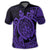 Hawaii Polynesian Turtle Polo Shirt Purple - Polynesian Pride