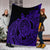 Hawaii Polynesian Turtle Premium Blankets - Purple - AH - Polynesian Pride