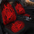 Hawaii Polynesian Turtle Car Seat Covers - Red - AH - Polynesian Pride