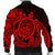 Hawaii Polynesian Turtle Bomber Jacket - Red - AH - Polynesian Pride