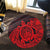 Hawaii Polynesian Turtle Round Carpet - Red - AH - Polynesian Pride