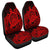 Hawaii Polynesian Turtle Car Seat Covers - Red - AH Universal Fit Black - Polynesian Pride