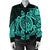 Hawaii Polynesian Turtle Bomber Jacket - Turquoise - AH - Polynesian Pride