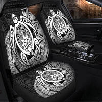 Hawaii Polynesian Turtle Car Seat Covers - White - AH - Polynesian Pride