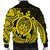 Hawaii Polynesian Turtle Bomber Jacket - Yellow - AH - Polynesian Pride