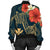 Hawaii Polynesian Turtle Hibiscus Bomber Jacket - Nolan Style - AH - Polynesian Pride